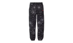 Embroidered AOP Sweatpants Black SP5der175