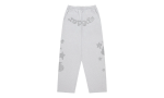 Rhinestone Beluga V2 Wide Leg Sweatpants Heather Grey SP5der310